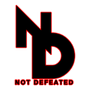 Not Defeated logo