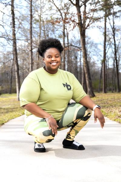 OLIVE GREEN T-SHIRT & CAMO LEGGIN SET